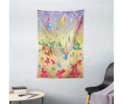 Kids Cartoon Funny Tapestry