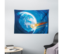 Planet Galaxy Cosmos Wide Tapestry