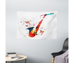 Butterfly Orchestra Jazz Wide Tapestry