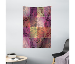 Modern Mandala Motif Tapestry