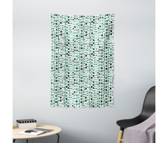 Geometrical Circles Dots Tapestry