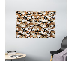 Camo Style Shades Wide Tapestry