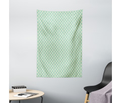 Checked Pattern Lines Tapestry