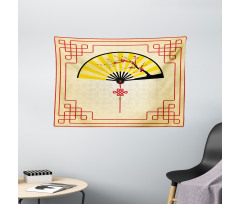 Cherry Blossom Orient Wide Tapestry