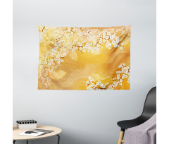 Blossoms Wide Tapestry