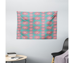 Lively Garden Wide Tapestry