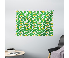 Banana Art Wide Tapestry