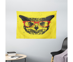 Hipster Grunge Humorous Wide Tapestry