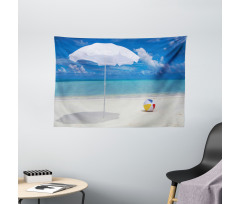 Summer Season Vibes Sea Wide Tapestry