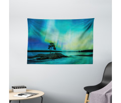 Rocky Stone River Wide Tapestry