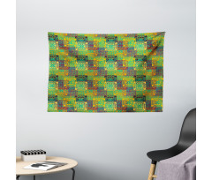 Folk Native Wide Tapestry