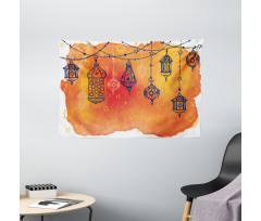 Middle East Orient Wide Tapestry