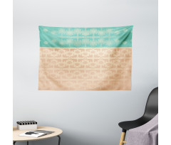 Abstract Swirls Wide Tapestry