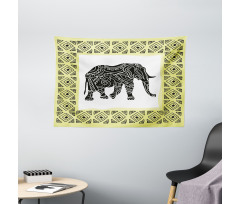 Animal Graphic Wide Tapestry
