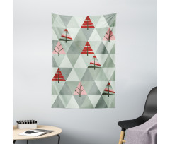 Illustration of Triangles Tapestry