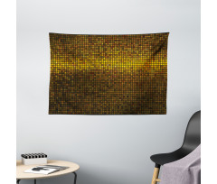 Disco Theme Artwork Wide Tapestry