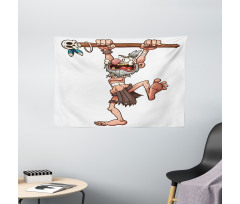 Witch Doctor Magician Wide Tapestry