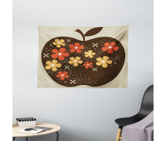 Vector Big Apple Wide Tapestry