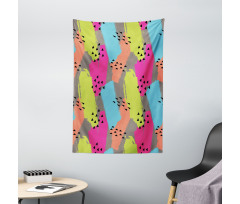 Abstract Colors Triangle Tapestry
