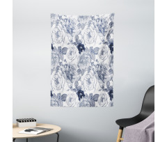 Garden Spring Roses Tapestry