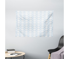 Vertical Spring Flowers Wide Tapestry