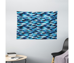 Geometric Design Stripes Wide Tapestry