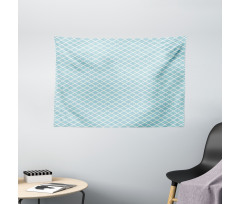 Squares Lines Geometric Wide Tapestry
