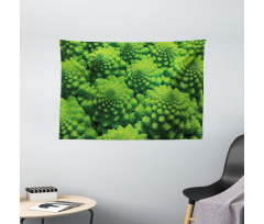 Broccoli Kale Foliage Wide Tapestry