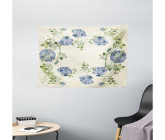 Vintage Roses Framework Wide Tapestry