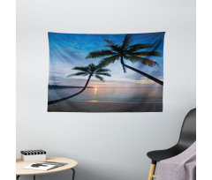 Sunset Beach Thailand Wide Tapestry