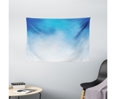 White Cloud in Clear Sky Wide Tapestry