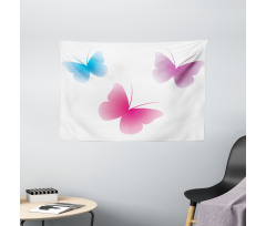 Wings Life Theme Wide Tapestry