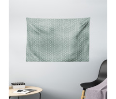 Delicate Floral Wide Tapestry