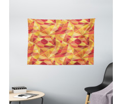 Mosaic Digital Style Wide Tapestry