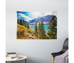 Canadian Glacial Lake Wide Tapestry