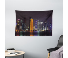 Qatar Middle East Town Wide Tapestry
