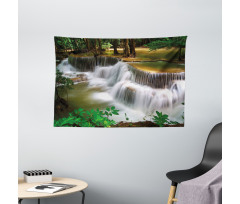 Waterfall in Thailand Wide Tapestry