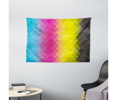 Modern Mosaic Wide Tapestry
