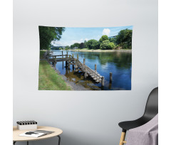 Waikato River Hamilton Wide Tapestry