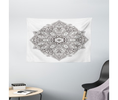 Eastern Psychedelic Wide Tapestry