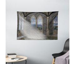 Crepuscular Rays Palace Wide Tapestry