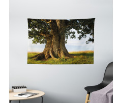 Majestic Oak Estonia Rural Wide Tapestry