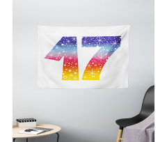 17 Party Wide Tapestry