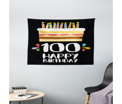 Milestone Party Wide Tapestry
