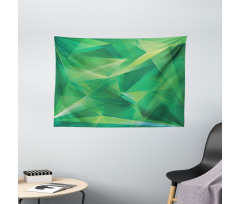 Geometric Crystal Wide Tapestry