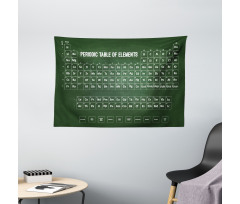 Science Elements Wide Tapestry