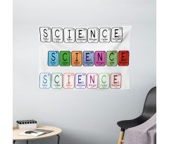 Science Letters Wide Tapestry