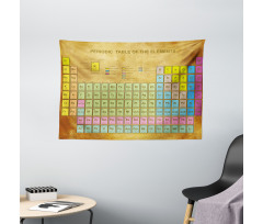 Colorful Squared Wide Tapestry