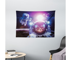 Galaxy Eclipse Saturn Wide Tapestry