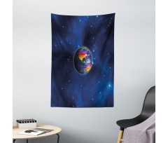 Earth LGBT Colors Tapestry